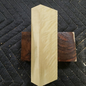 Holly knife scale