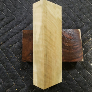 Holly knife scale