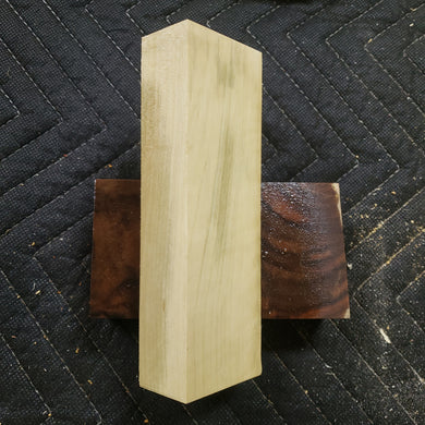 Holly knife scale