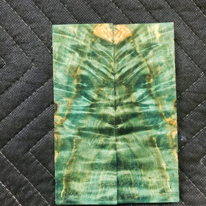 Stabilized cottonwood knife scale