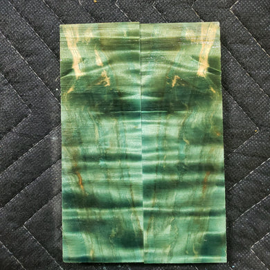 Stabilized cottonwood knife scale