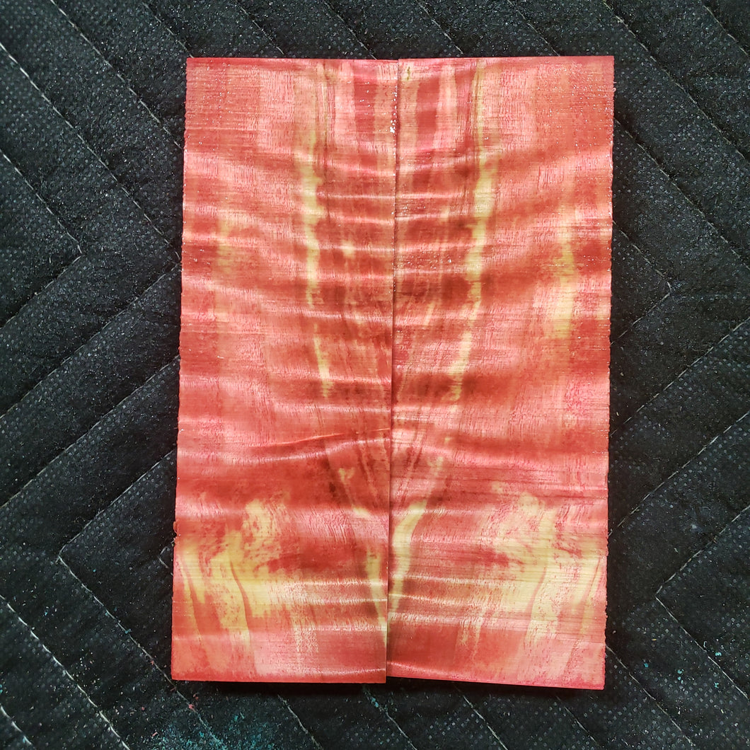 Stabilized cottonwood knife scale