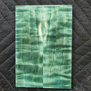 Stabilized cottonwood knife scale