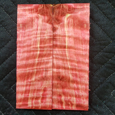 Stabilized cottonwood knife scale