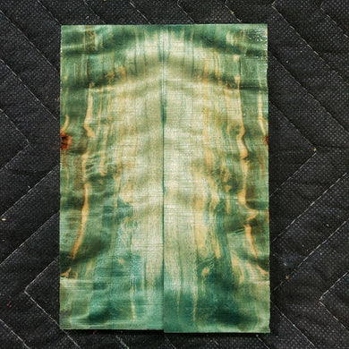 Stabilized cottonwood knife scale