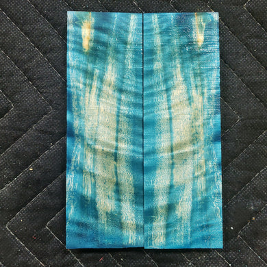 Stabilized cottonwood knife scale