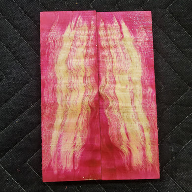 Stabilized cottonwood knife scale