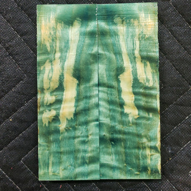 Stabilized cottonwood knife scale