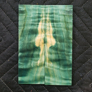 Stabilized cottonwood knife scale