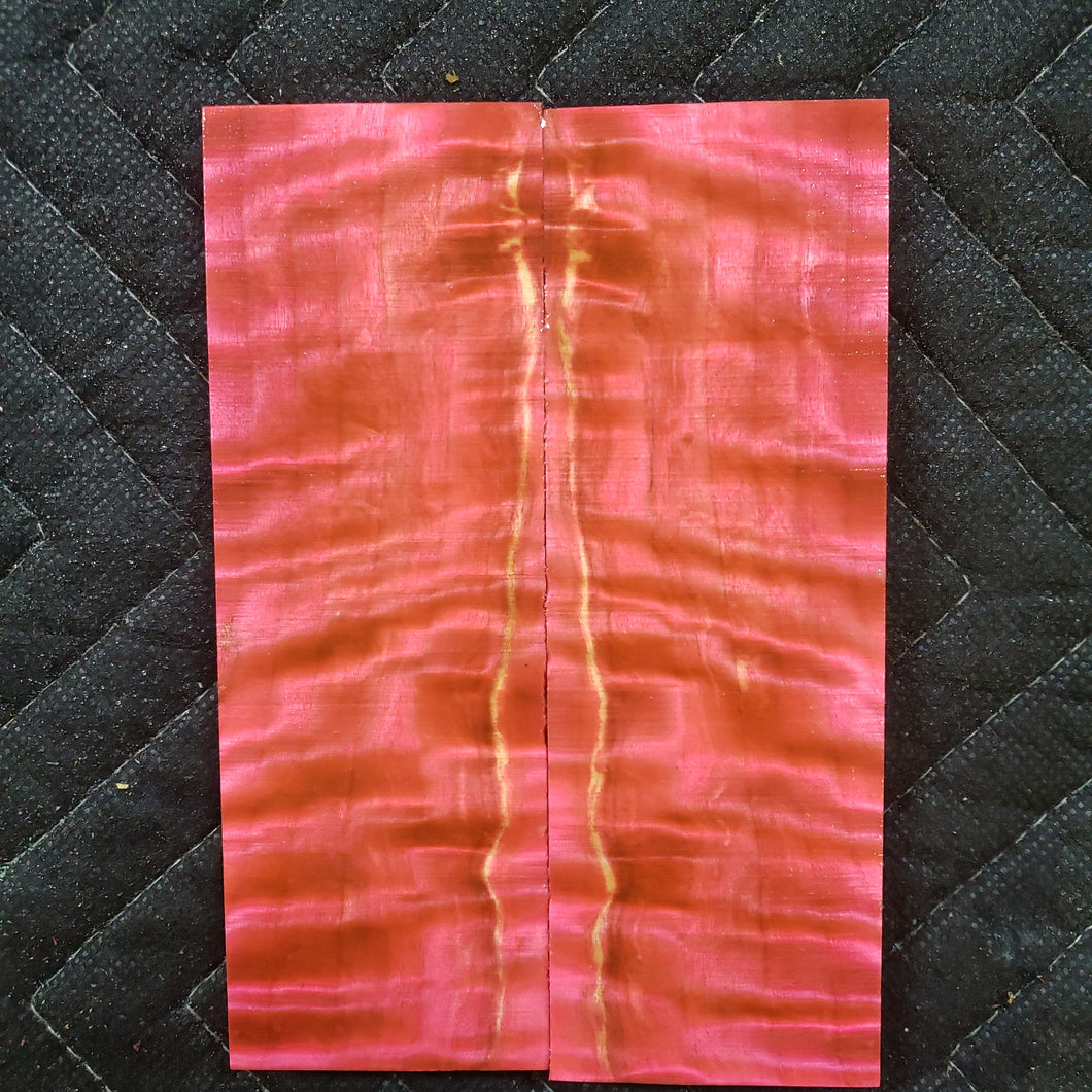 Stabilized cottonwood knife scale