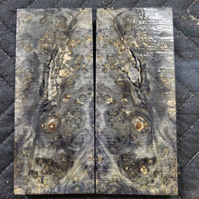 Stabilized box elder burl knife scale