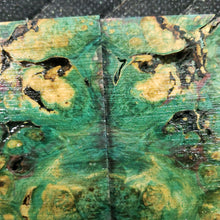 Stabilized box elder burl knife scale