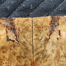 Stabilized box elder burl knife scale