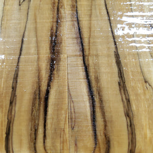 Stabilized box elder burl knife scale