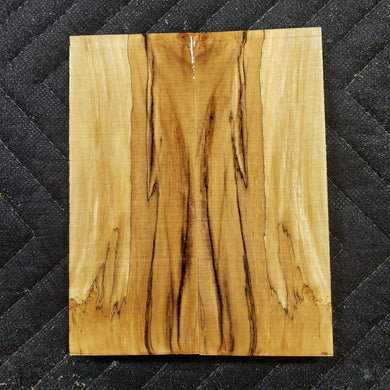 Stabilized box elder burl knife scale