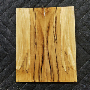 Stabilized box elder burl knife scale