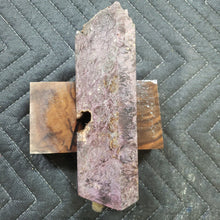 Casting box elder burl knife scale