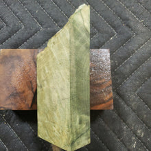 Casting box elder burl knife scale
