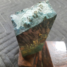 Casting box elder burl knife scale