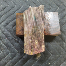 Casting box elder burl knife scale