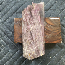 Casting box elder burl knife scale