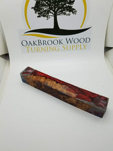 Resin Pen Blank - Oakbrook Wood Turning Supply
