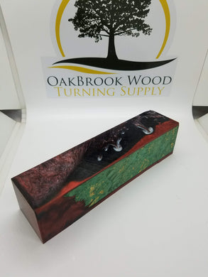 Call blocks hybrid Box elder burl - Oakbrook Wood Turning Supply