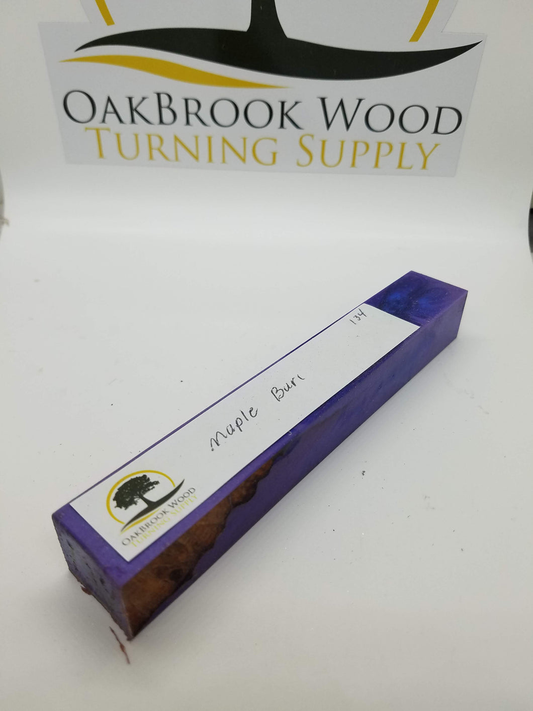 Pen Blank Hybrid Maple Burl - Oakbrook Wood Turning Supply