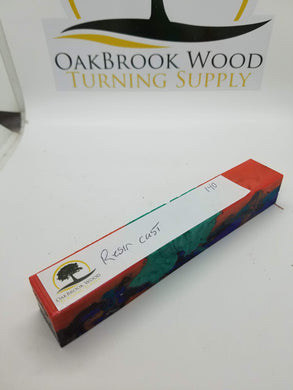 Pen Blank resin cast - Oakbrook Wood Turning Supply