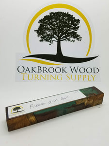 Pen Blank Hybrid Russian Olive Burl - Oakbrook Wood Turning Supply