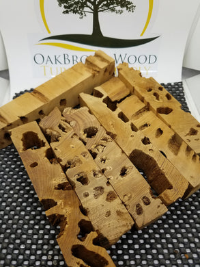 Casting Pecky cypress - Oakbrook Wood Turning Supply